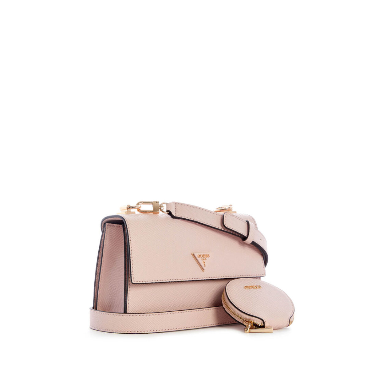 Borsa A Tracolla Donna In Nylon Leggero - Multi Tasche Con Cerniera, 28x22x11 Cm, Tracolla Regolabile