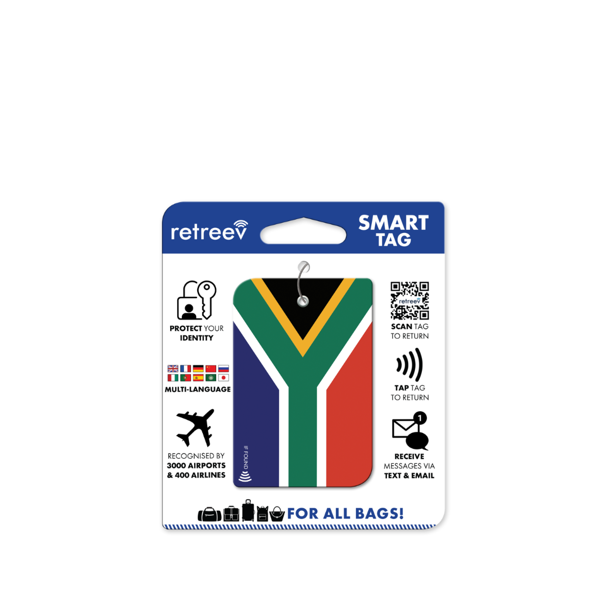 RETREEV SA FLAG LUGGAGE SMART TAG - Image 3