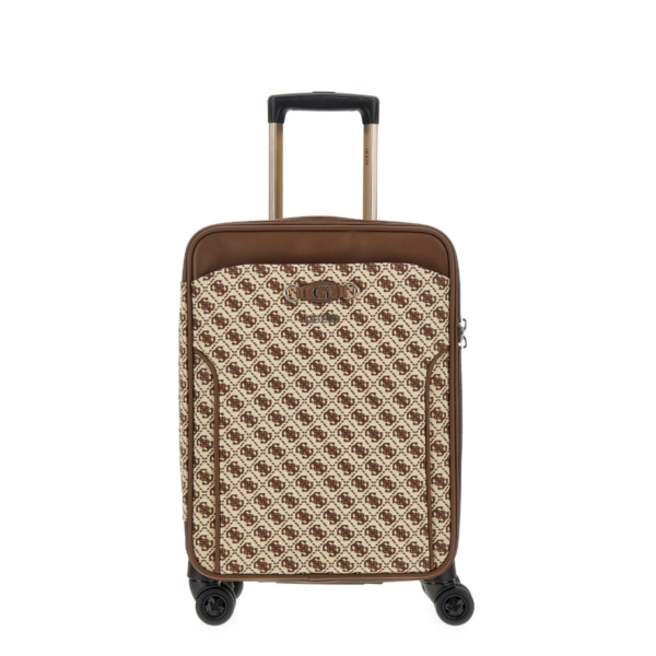 GUESS IZZY JACQUARD 45CM CABIN TROLLEY CASE