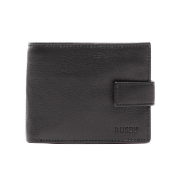BUSBY THATCHER TAB BILLFOLD WALLET WITH COIN POCKET