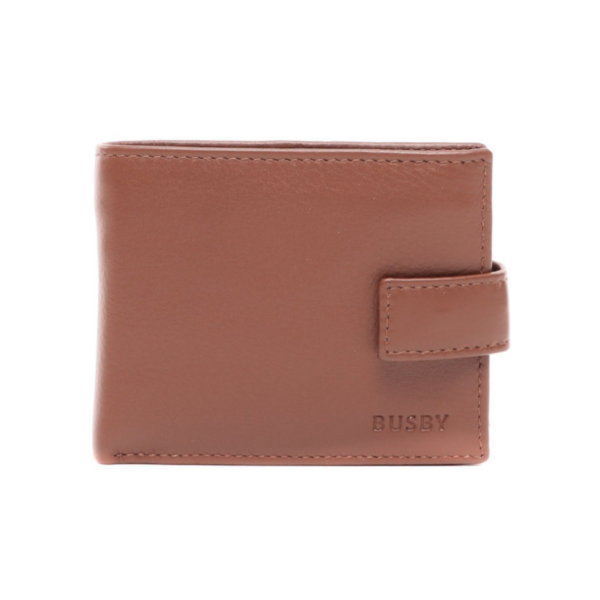 BUSBY THATCHER TAB BILLFOLD WALLET WITH COIN POCKET