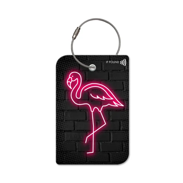 RETREEV FLAMINGO LUGGAGE SMART TAG