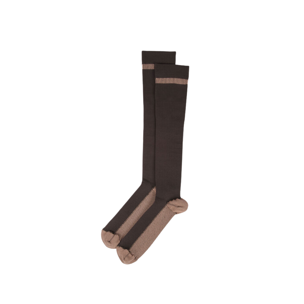 TRAVELON COPPER INFUSED COMPRESSION SOCKS - MEDIUM