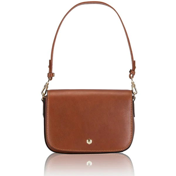 J&H PARIS SADDLE HANDBAG