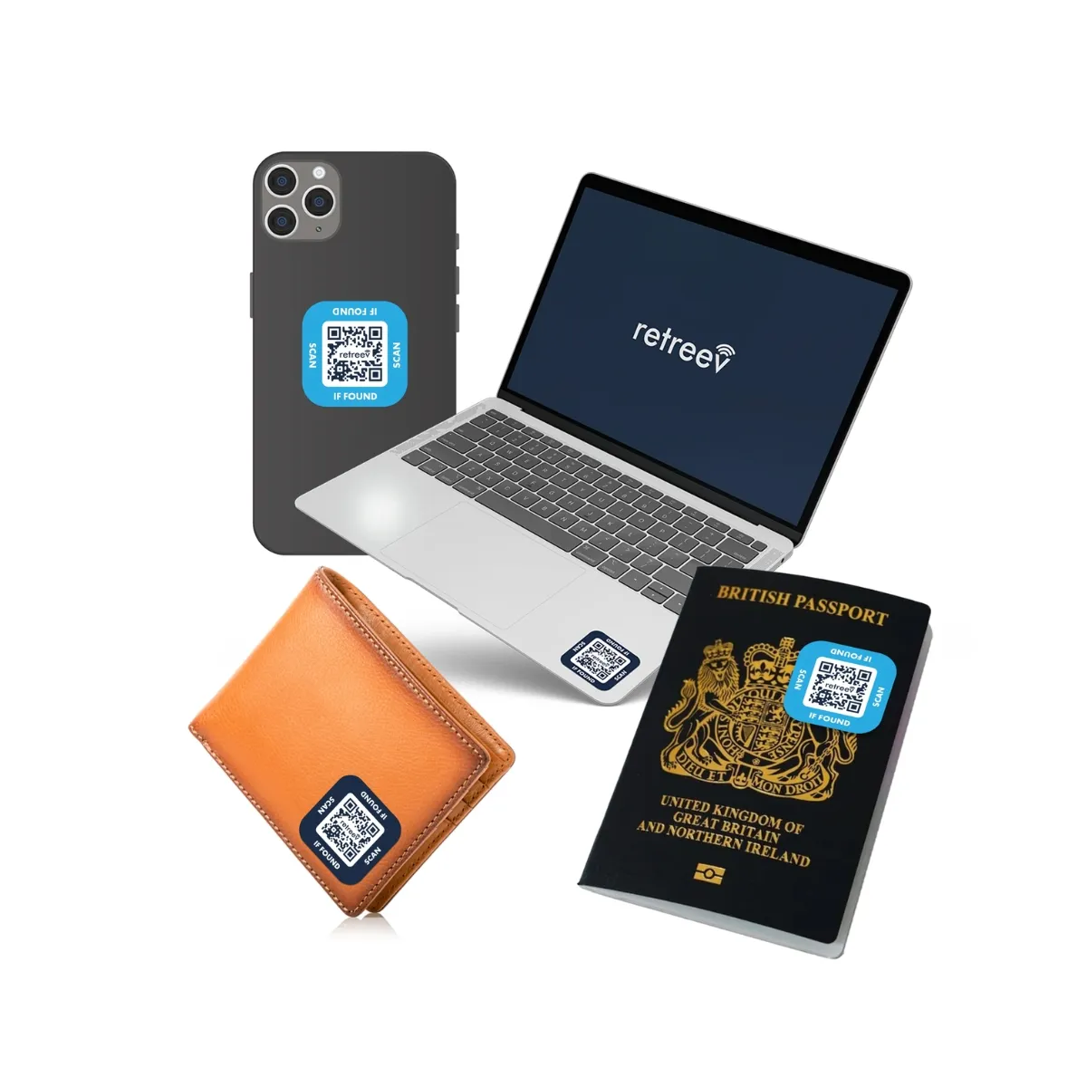 RETREEV SMART TAG STICKERS - Image 3