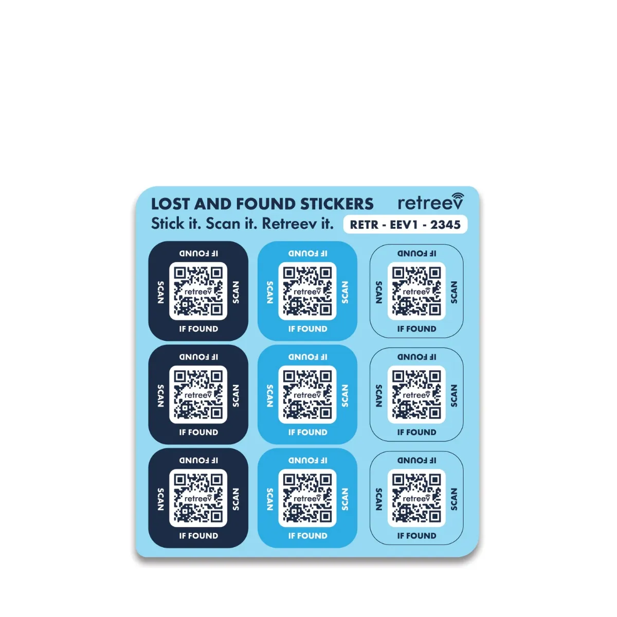 RETREEV SMART TAG STICKERS - Image 2