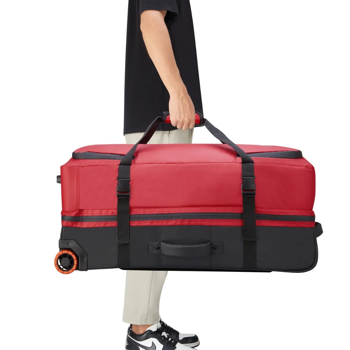 JEEP JS005A 82CM ROLLER DUFFEL - Destinations by Frasers