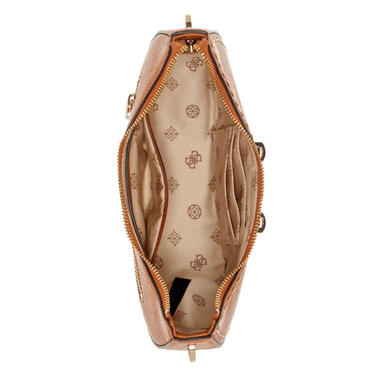 GUESS NASTRA TOP ZIP SHOULDER BAG - Image 4