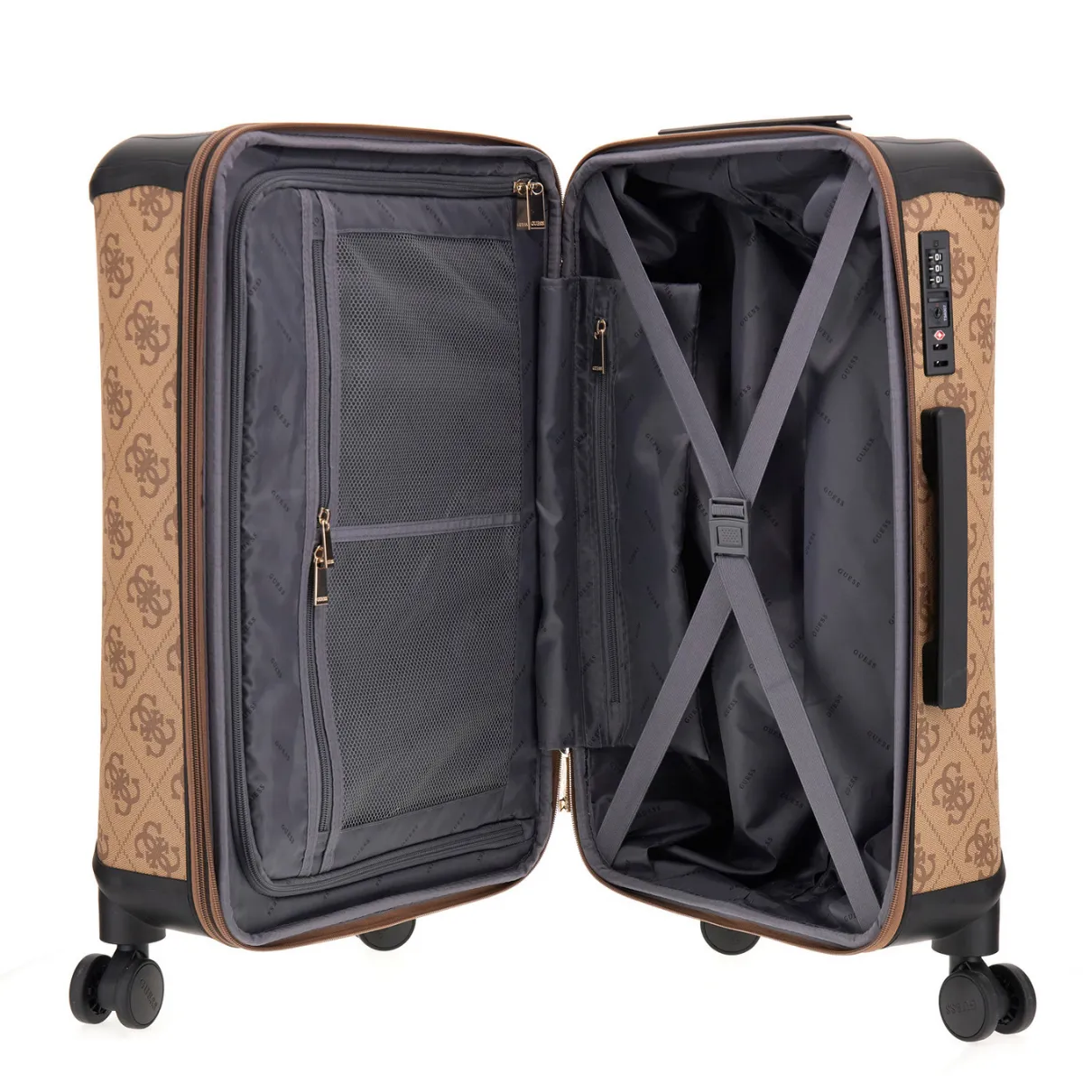 GUESS BERTA 8-WHEEL 55CM CABIN CASE - Image 4