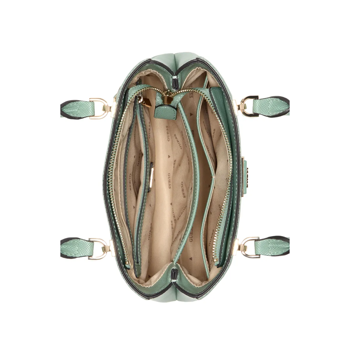 GUESS NOELLE II SMALL MULTI COMPARTMENT SATCHEL - Image 4
