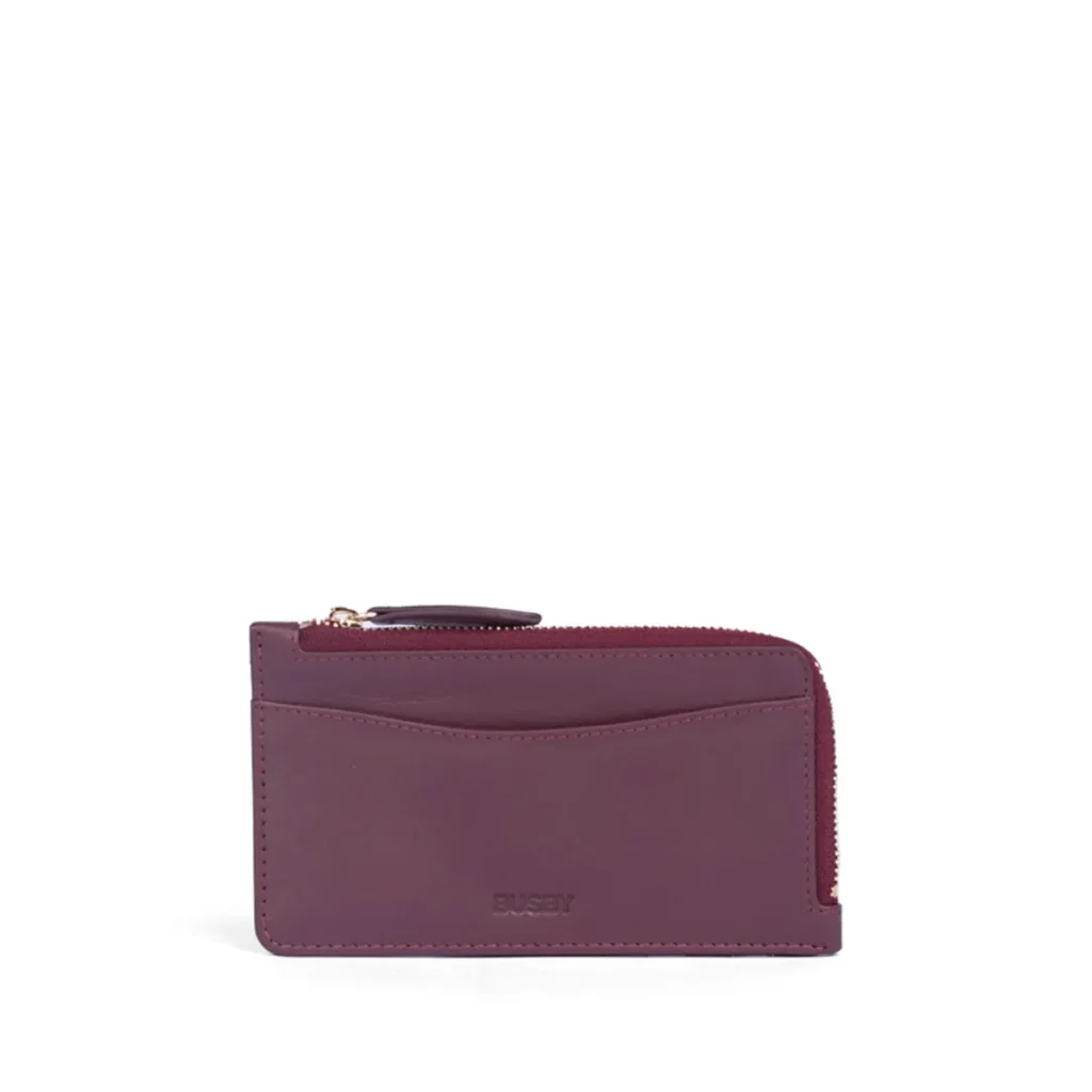 BUSBY SOLENE ZIPPED COMPACT CARD HOLDER