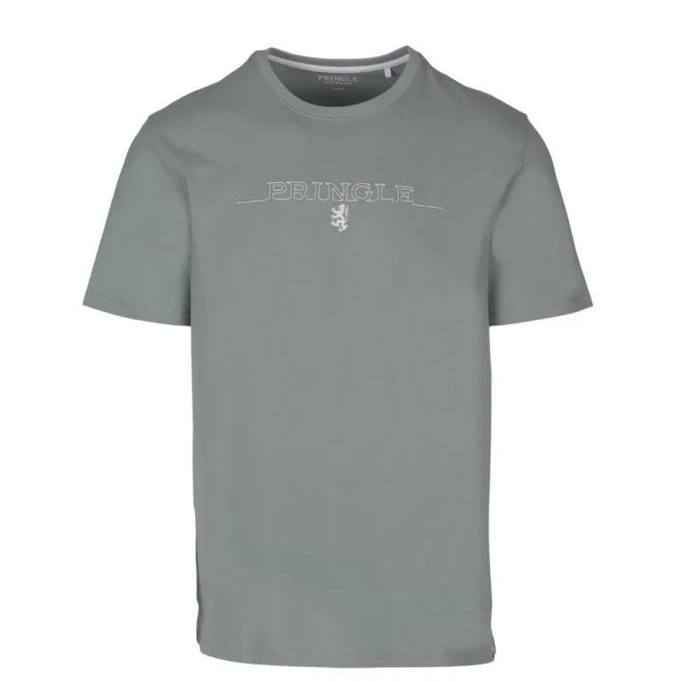 PRINGLE GERALD EMBROIDERED T-SHIRT (MENS)