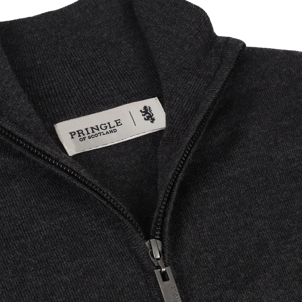 PRINGLE ERNIE 1/4 ZIP MERINO KNITWEAR (MENS) - Image 3