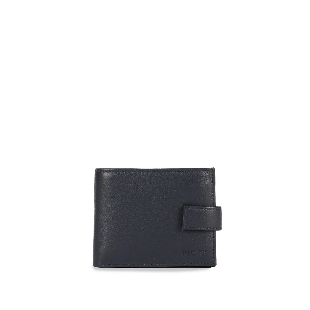 BUSBY THATCHER TAB BILLFOLD WALLET WITH COIN POCKET & BACK INSIDE ZIP