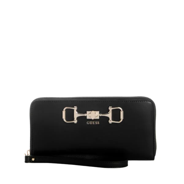 GUESS JANIE LARGE ZIP AROUND PURSE