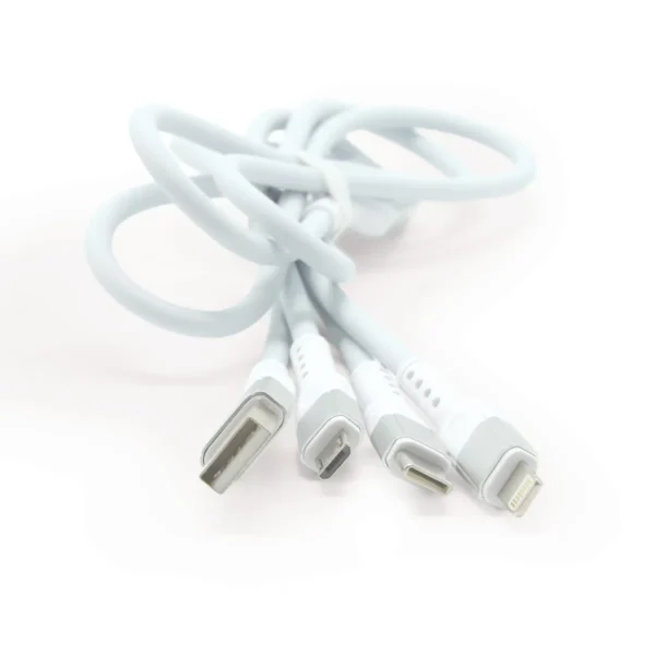 RED-E TIME WARP 3 IN 1 SILICONE CABLE